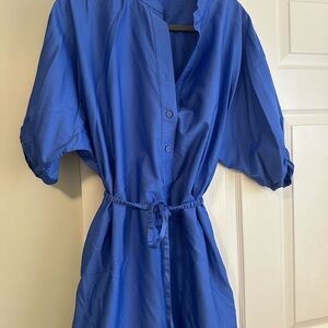 COS Blue Knee Length Dress size 14